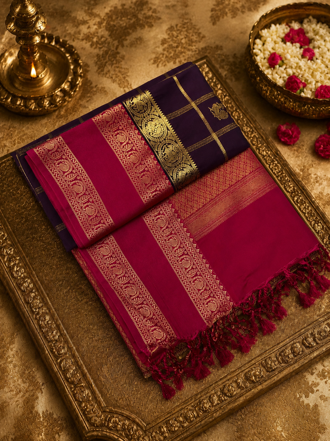 Premium Mini Kanchi Soft Silk Saree