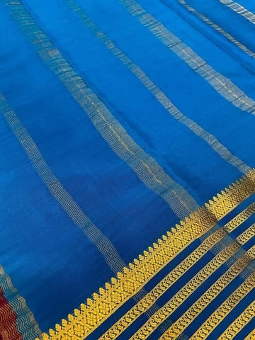 Pure Crepe Mysore Silk Certified Saree 100 GSM