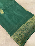 Pure Crepe Chinnon Saree - 902558