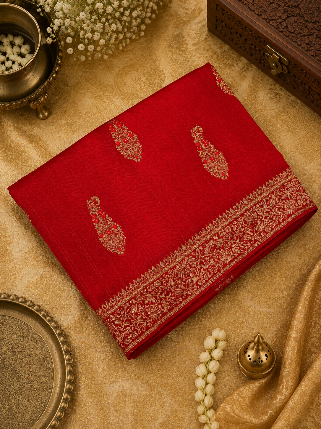 Premium Tassar Silk Saree❤️