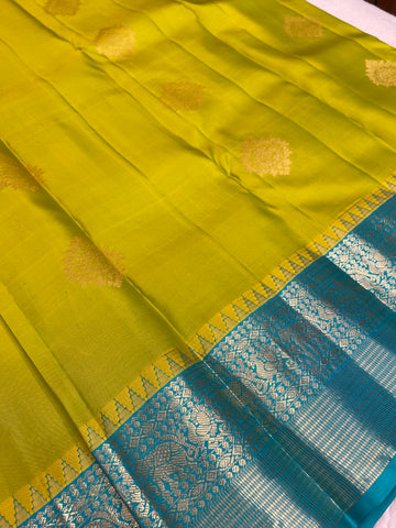 Pure Kanjeevaram silk mark certified saree