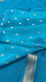 Premium Semi Mysore Crepe Silk Saree - 902499