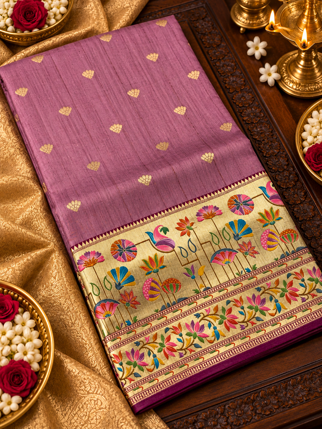 Premium Quality Mashru Silk Saree - 902643
