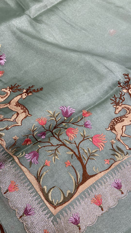 Premium Tissue Organza Saree