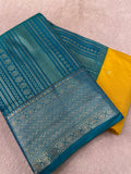 Premium Bridal Semi Kanchipuram Silk Saree - 902334