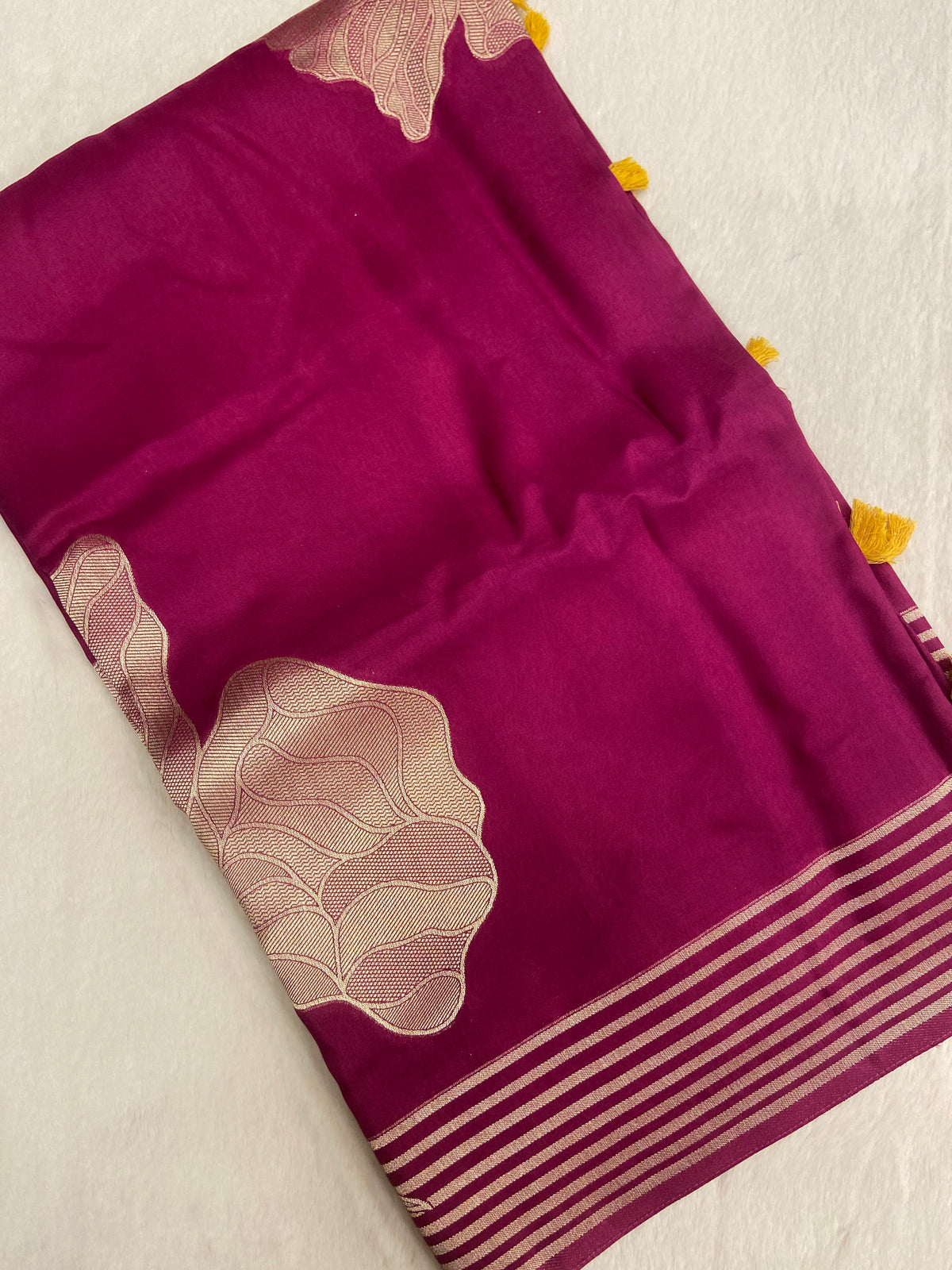 Pure Chinnon Saree