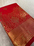 Premium Bridal Semi Kanchipuram Silk Saree