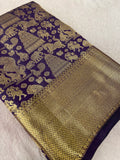 Premium Semi Kanchipuram Silk Saree - RF1305