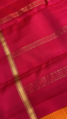 Pure mix Kanjeevaram soft silk saree