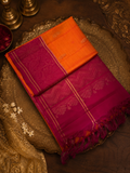 Pure Kanjeevaram Soft Silk Saree