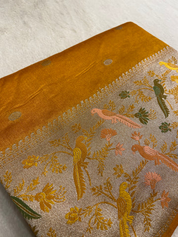 Premium Semi Mashru Silk Saree✨