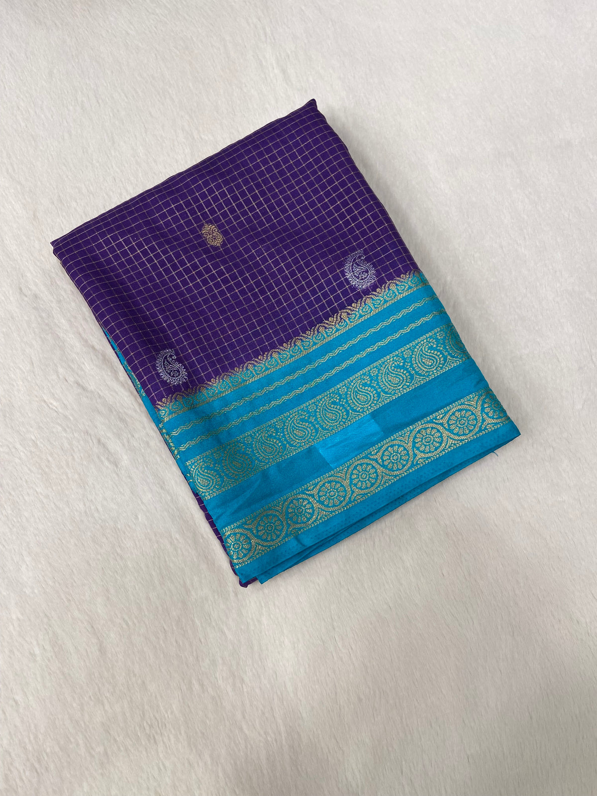 Premium Semi Mysore Crepe Silk Saree