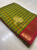 Pure Kanjeevaram Silk Saree- Silk mark certified