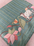 Pure Tassar Saree With Embroidery - 901997