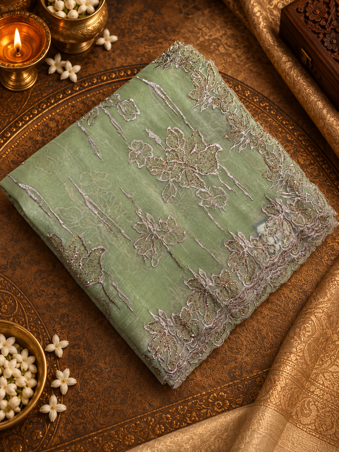 Premium Organza Saree