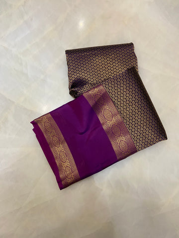 Pure mix Kanjeevaram silk saree