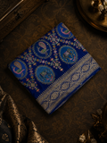 Premium Banarasi Crepe Kalamkari Saree