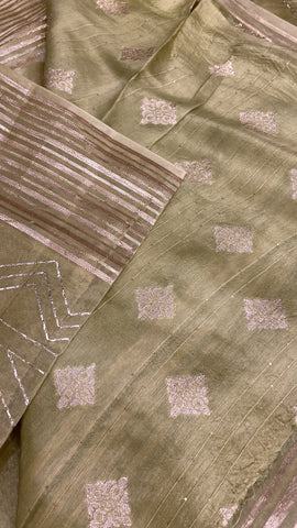 Premium Organza With Embroidery Saree