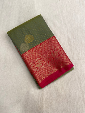 Mini kanchi Silk Saree