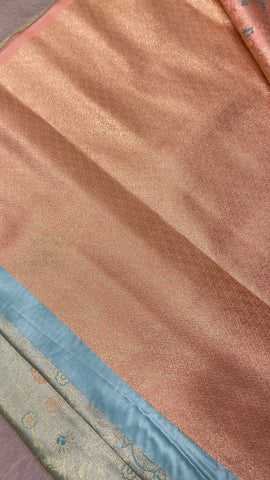 Bridal Semi Tissue Silk Saree