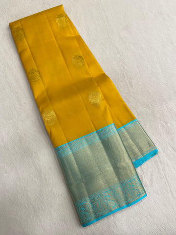 Pure Kanjeevaram silk mark certified saree