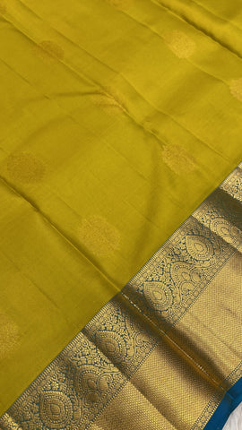 Half mix Kanjeevaram silk saree