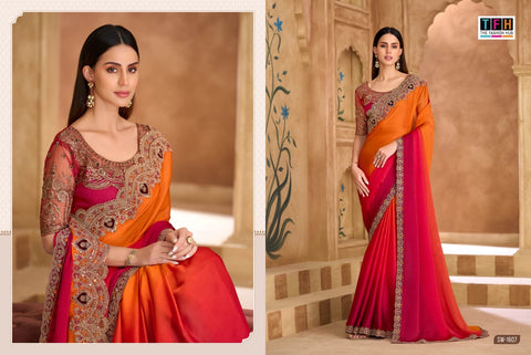 Designer Cocktail Saree