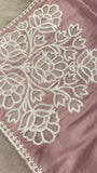 Premium Soft Organza Saree With Embroidery - 902677