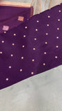 Pure Mix Mysore Crepe Silk Saree