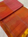 Pure Kanjeevaram Soft Silk Saree