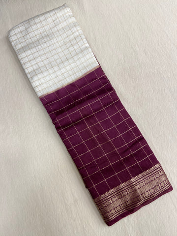 Premium Semi Crepe Silk Saree✨