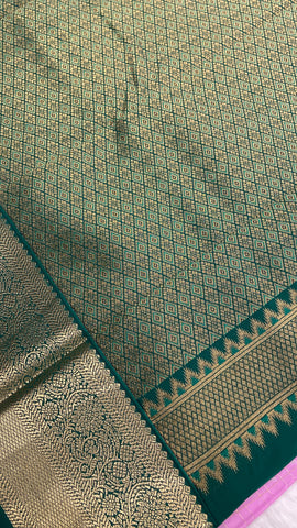 Mini kanchi Silk Saree