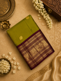 Pure Kanjeevaram Silk Saree- Silk mark certified