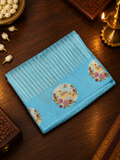 Pure Organza Saree With Embroidery