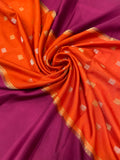 Pure Mix Mysore Crepe Silk Saree