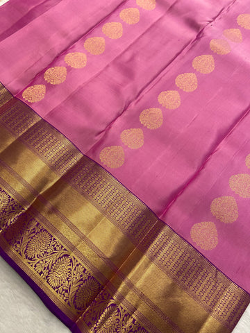 Pure Kanjeevaram silk mark certified saree