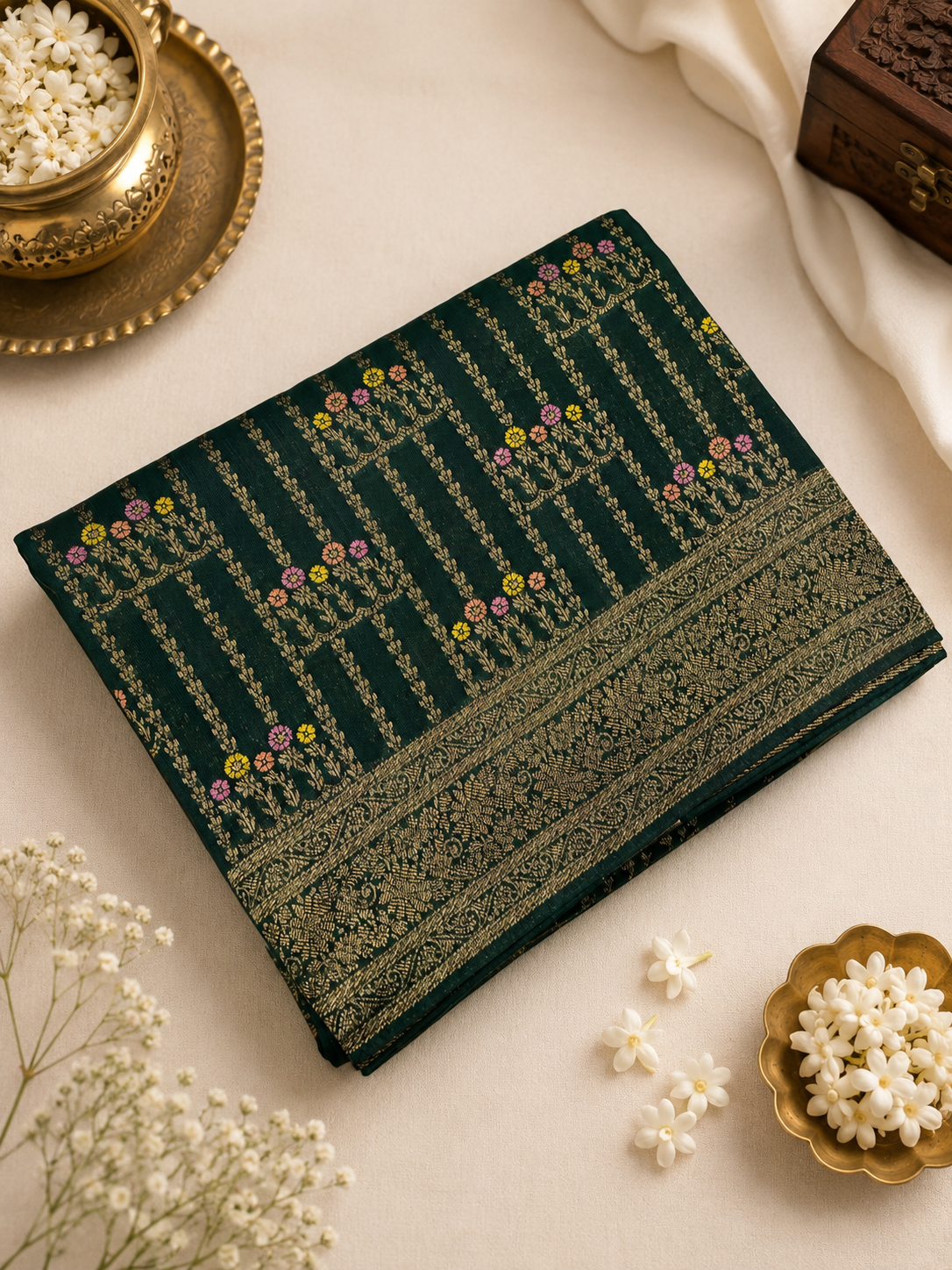 Premium Tassar Silk Saree