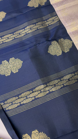 Pure Kanjeevaram silk mark certified saree