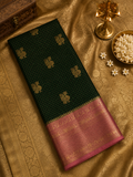 Premium Quality Semi Crepe Mysore Silk Saree