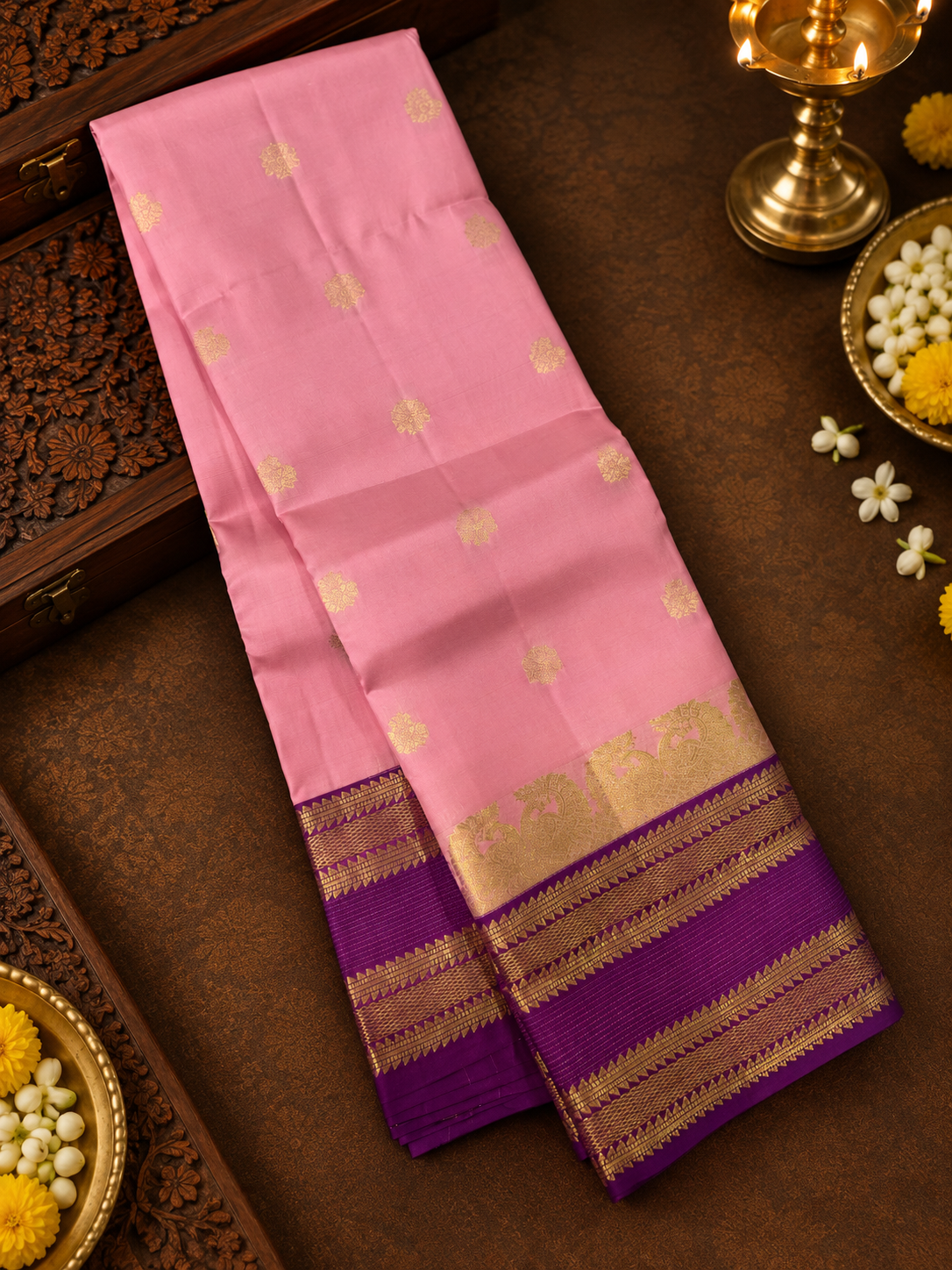 Pure Kanjeevaram silk saree -PS2505