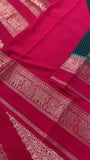 Pure Mix Mysore Crepe Silk Saree