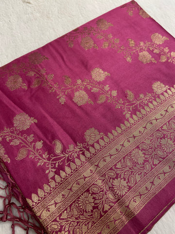 Premium crepe Satin silk saree
