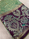 Bridal Semi Tissue Silk Saree