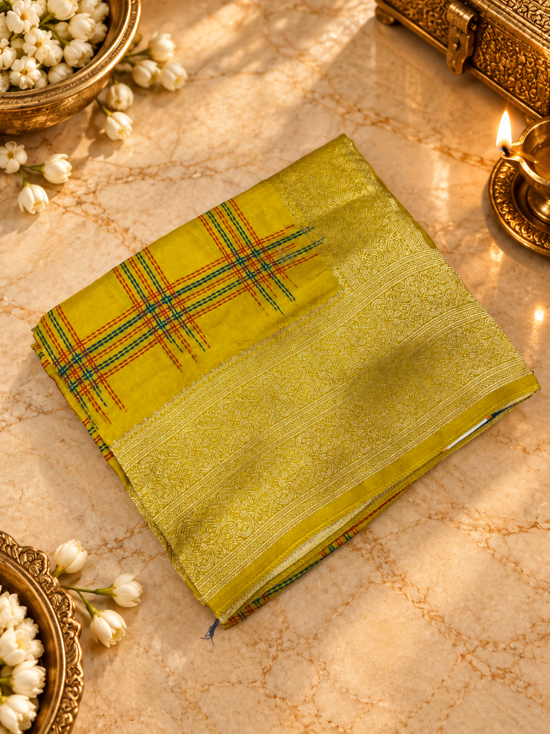 Pure Mix Crepe Mysore Silk Saree - 902479