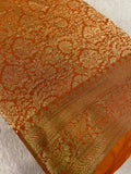 Premium Semi Mysore Silk Saree Brocade Design - 902139