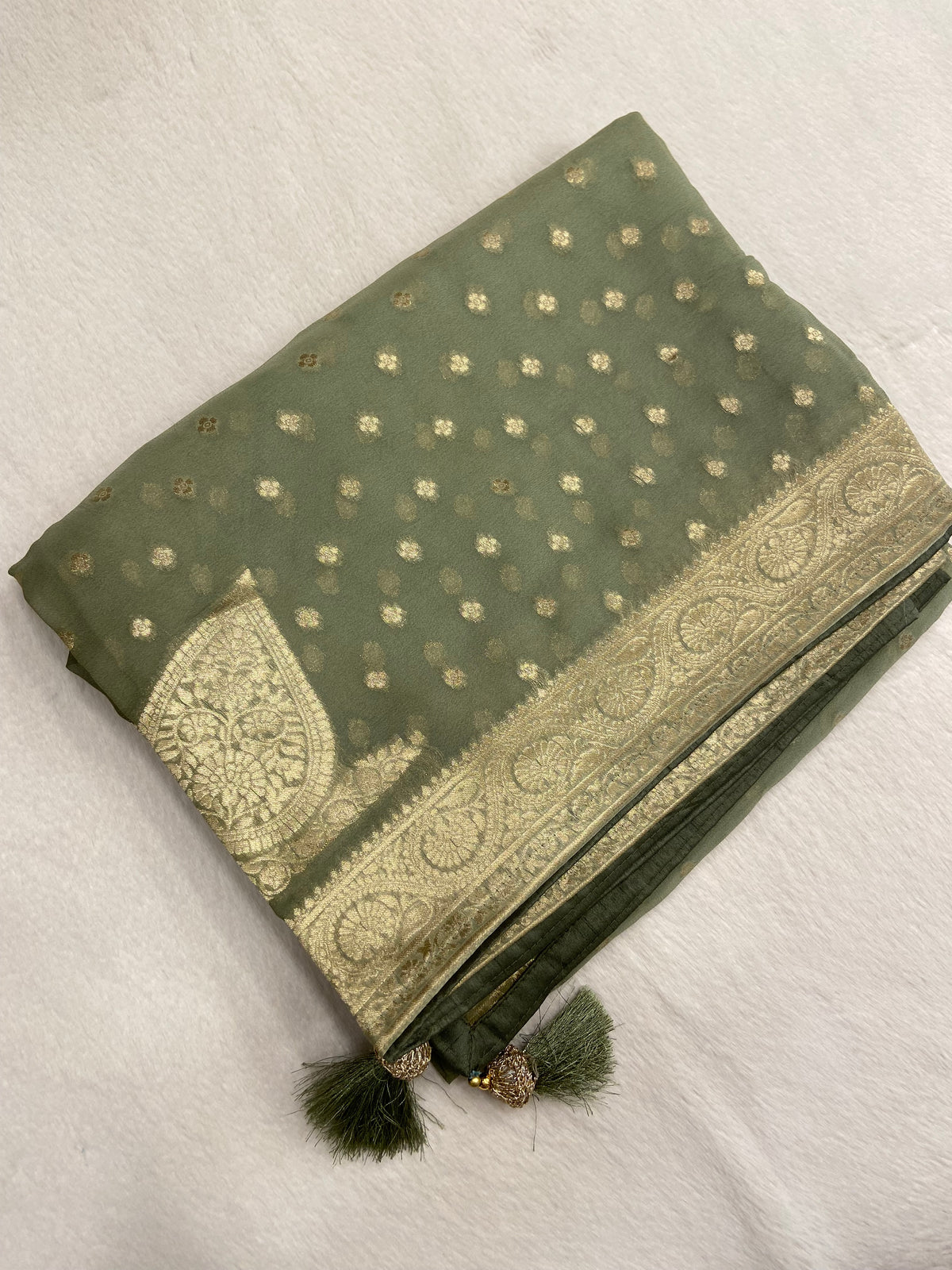 Pure Chiffon Saree✨