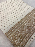 Premium Georgette Saree with Coco Zari Work