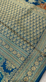 Premium Banarasi Crepe Kalamkari Saree - 902655