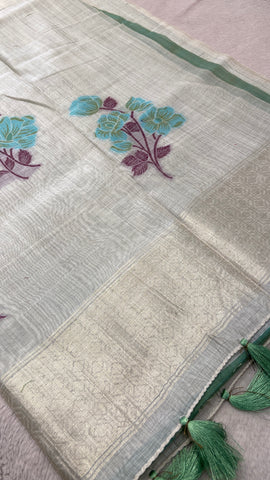 Premium Jamdhani Cotton Saree