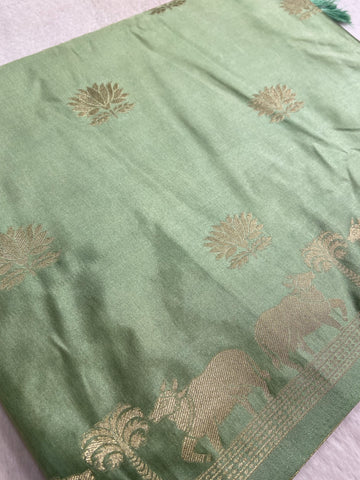 Premium Crepe Satin Silk Saree